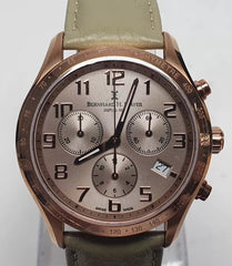 BERNHARD H. MAYER - Iris Chronograph Watch - Rose Gold - BH13/CWR - Mega Cash Sydney