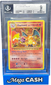 BGS 9 Charizard holo XY Evolution 11/108 - Mega Cash Sydney