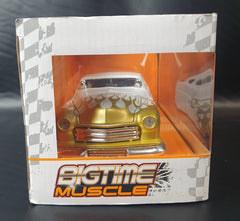 Big Time Muscle - 1951 Mercury (White & Gold) 1/24th Scale Die - Cast Vehicle Replica - Mega Cash Sydney