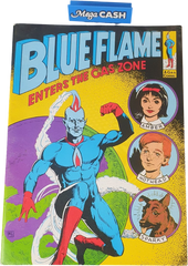 BLUE FLAME - A GAS COMIC - 1992 - Australian - Mega Cash Sydney