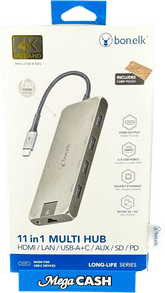 Bonelk Long - Life USB - C to 11 - in - 1 Multiport Hub ELK - 80055 - R - Mega Cash Sydney