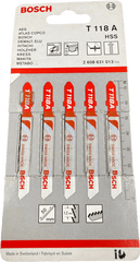 Bosch Basic for Metal Jigsaw Blade T118A 1.5mm - 3.2mm - Mega Cash Sydney