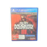 Call of Duty - Modern Warfare - III (3) - PlayStation 4/PS4 Game - Mega Cash Sydney