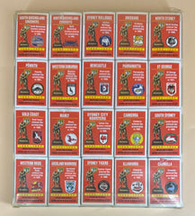 ARL/NRL Rugby Teams from 1982-1995 Redheads Collectors Series Matchboxes