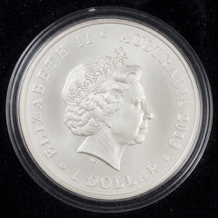 World Heritage Sites - Willandra Lakes Region - 1oz Silver Proof Coin