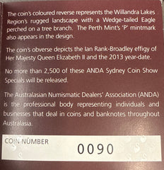 World Heritage Sites - Willandra Lakes Region - 1oz Silver Proof Coin