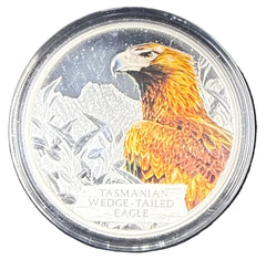 Tasmanian Wedge-Tailed Eagle - 1oz Silver Proof Coin