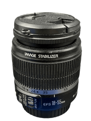 Canon Camera Lens 18 - 55mm 1:3.5 - 5.6 with cap. - Mega Cash Sydney