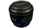 Canon Camera Lens 50mm, 1:1.8 with lens cap. - Mega Cash Sydney