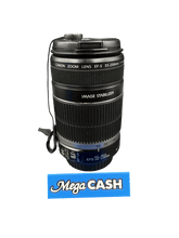 Canon Zoom Camera Lens 55 - 250mm, 1:4 - 5.6 with lens cap. - Mega Cash Sydney