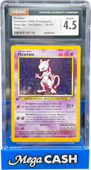 CGC 4.5 Portuguese Mewtwo Holo 10/102 - Mega Cash Sydney