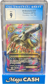 CGC 9 M Blastoise 102/108 XY Evolutions - Mega Cash Sydney