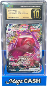 CGC Pristine 10 JPN Gengar V Max 002/019 - Mega Cash Sydney