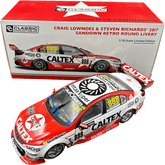 ClassicCarlectables - 1:18 2017 Craig Lowndes & Steven Richard’s - Sandown Retro Round Livery - Holden VF Commodore - Mega Cash Sydney