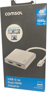 Comsol USB - C to Dual 4K HDMI Adapter - Mega Cash Sydney