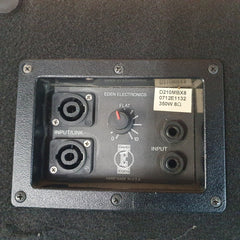 DAVID EDEN - BASS SPEAKER WEDGE CABINET - D210MBX8 - 350W 8 Ohms - Mega Cash Sydney