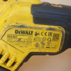 DeWalt 18v XR Brushless Compact Reciprocating Saw - DCS367 - Skin Only - Mega Cash Sydney
