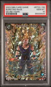 Dragon Ball Super - Bursting Rage BT22 - 138 SCR PSA 10 - Mega Cash Sydney