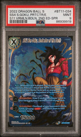Dragon Ball Super - SS4 Son Goku, Protector of the Earth BT11 - 034 PSA 10 - Mega Cash Sydney