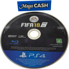 EA Sports FIFA18 - PlayStation 4 PS4 Game - Disc Only - Mega Cash Sydney