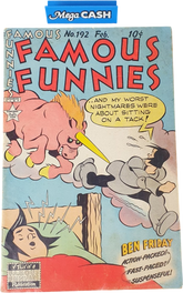 FAMOUS FUNNIES - No192 1951 - Eastern Color Printing Co. - Mega Cash Sydney