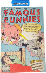 FAMOUS FUNNIES - No192 1951 - Eastern Color Printing Co. - Mega Cash Sydney