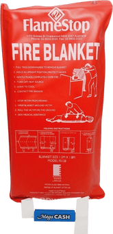 FLAMESTOP - 1.2m × 1.8m Fire Blanket - FS128 - Mega Cash Sydney