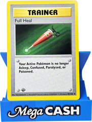Full Heal 82/102 First 1st Edition Shadowless Base Set 1999 NM - Mega Cash Sydney