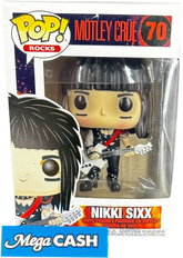 FUNKO POP MOTLEY CRUE NIKKI SIXX 70 - Mega Cash Sydney