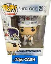 Funko POP! Television - Sherlock - Moriarty with Crown 293 - Mega Cash Sydney