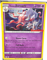 GameStop Hisuian Zoroark 076/196 Lost Origin - Mega Cash Sydney