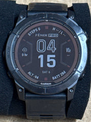 GARMIN - Fenix 7X Pro Sapphire Solar Smart Sports Watch - 51mm - Mega Cash Sydney