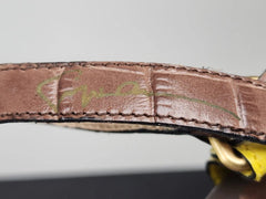 Giorgio Armani - Yellow and Green Heels / Shoes - XGDM43 - S: 9 Aus - Mega Cash Sydney