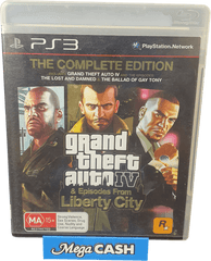 Grand Theft Auto / GTA IV & Episodes From Liberty City - The Complete Edition - Playstation 3 / PS3 Game (Copy) - Mega Cash Sydney