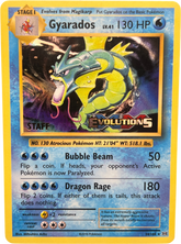 Gyarados Staff Pre - Release Promo Evolutions - Mega Cash Sydney