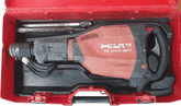 HILTI - DEMOLITION HAMMER TE 1000 - AVR IN CASE with CORD AND DEMOLITION BITS - Mega Cash Sydney