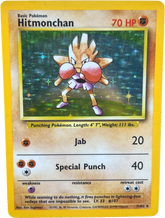 Hitmonchan 7/102 Base Set Unlimited - Mega Cash Sydney