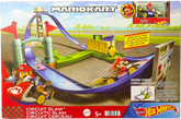 Hot Wheels Mario Kart Circuit Slam Track Set with Mario Kart Vehicle HGK59 - Mega Cash Sydney