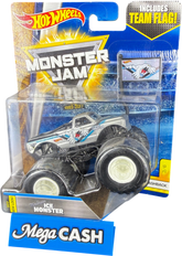 Hot Wheels Monster Jam - Ice Monster - Flashback 3/6 - 25th Anniversary - Mega Cash Sydney