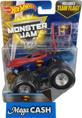 Hot Wheels Monster Jam - Superman - DC Heroes 1/2 - 25th Anniversary - Mega Cash Sydney