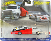 Hot Wheels Premium - 1:64 Car Culture Team Transport - ‘66 Porsche 906 Carrera 6 - Carry On - Mega Cash Sydney