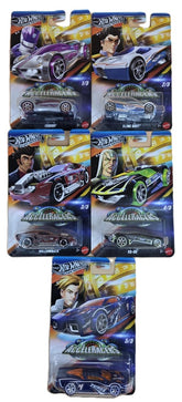 Hot Wheels Silver Series AcceleRacers Set of 5 1:64 - Excellent Condition - Mega Cash Sydney