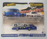 Hot Wheels Team Transport Culture Mercedes‑Benz 300 SL & “Blaue Wunder” Flatbed Truck, 1:64 Die‑Cast - Mega Cash Sydney