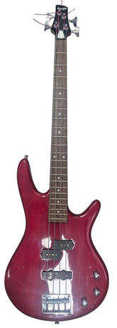 IBANEZ 4 STRING ELECTRIC BASS GUITAR- CANDY APPLE RED- SLIGHT MARK ON FACE - Mega Cash Sydney