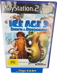Ice Age 3 Dawn of the Dinosaur - PlayStation 2/PS2 Game - Mega Cash Sydney