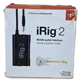IK Multimedia iRig 2 Guitar Interface - In VG Condition - Mega Cash Sydney