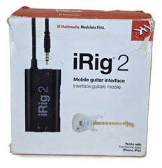 IK Multimedia iRig 2 Guitar Interface - In VG Condition - Mega Cash Sydney