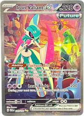 Iron Valiant EX - Paradox Rift - 249/182 - Mega Cash Sydney