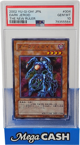 Japanese Yu Gi Oh! 2002 Dark Jeroid 004 PSA 10 - Mega Cash Sydney