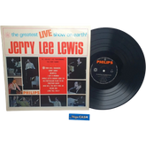 JERRY LEE LEWIS - "The Greatest Live Show On Earth" - Record - Vinyl - PD-160
